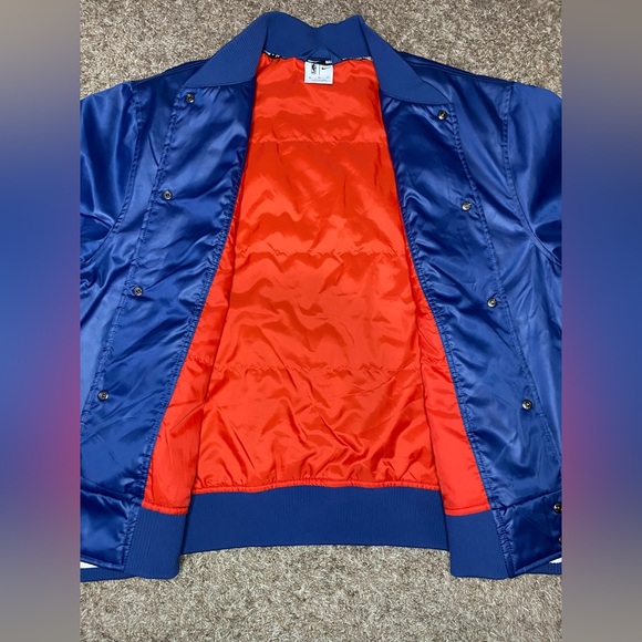 Nike x NBA Basketball 75th Anniversary Authentic Satin Jacket Men’s Size XL - Picture 7 of 12